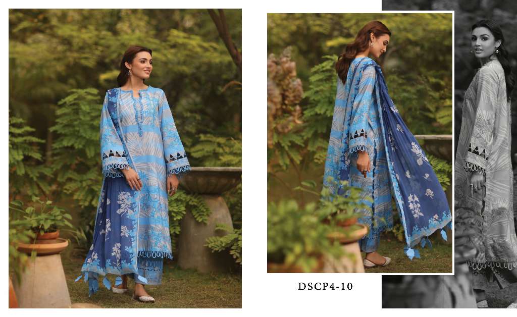 CHARIZMA C-PRINTS WHOLESALE 3 PCS PRINTED LAWN COLLECTION ORIGINAL PAKISTANI SUITS
