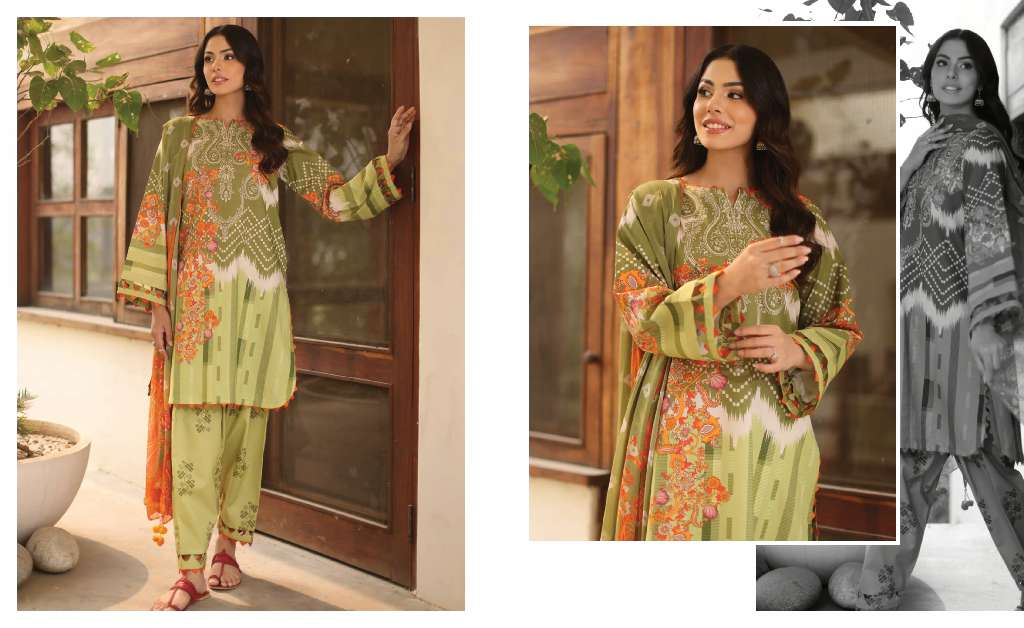 CHARIZMA C-PRINTS WHOLESALE 3 PCS PRINTED LAWN COLLECTION ORIGINAL PAKISTANI SUITS