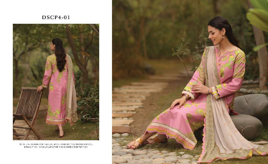 CHARIZMA C-PRINTS WHOLESALE 3 PCS PRINTED LAWN COLLECTION ORIGINAL PAKISTANI SUITS