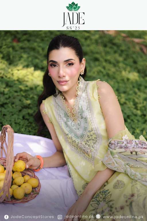 JADE URBANE CHIFFON DUPATTA 2025 WHOLESALE BEAUTIFUL ORIGINAL PAKISTANI SUITS