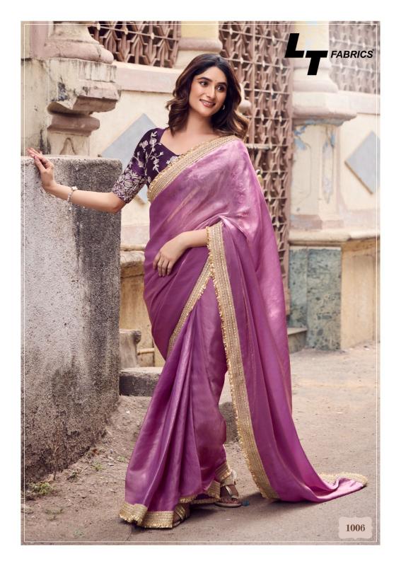 SILVER STONE VOL 10 BY LT FASHION MALAI SILK DESIGNER SAREES