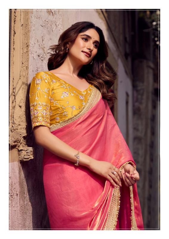 SILVER STONE VOL 10 BY LT FASHION MALAI SILK DESIGNER SAREES