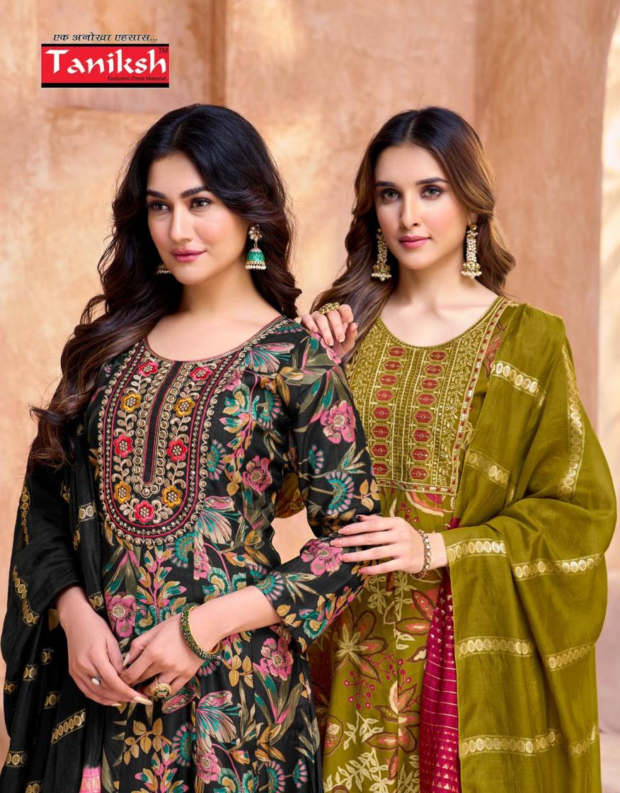 TANIKSH SAMA VOL 2 VERTICAL READYMADE REGULAR WEAR 3PCS DRESS ONLINE