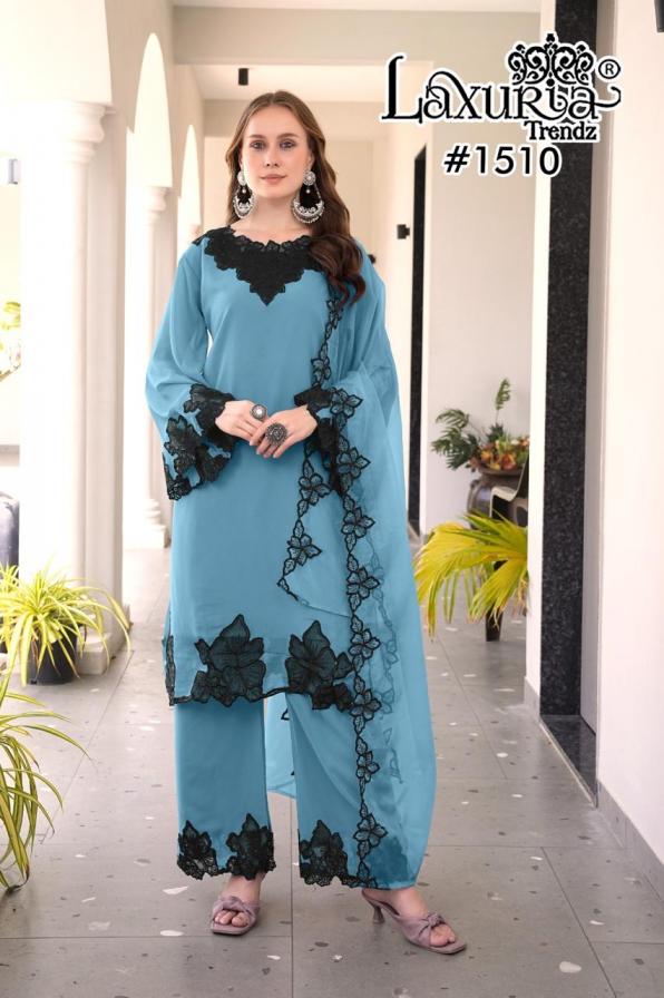 LAXURIA TRENDZ 1510 FOX READYMADE FASHIONABLE PAKISTANI SUITS