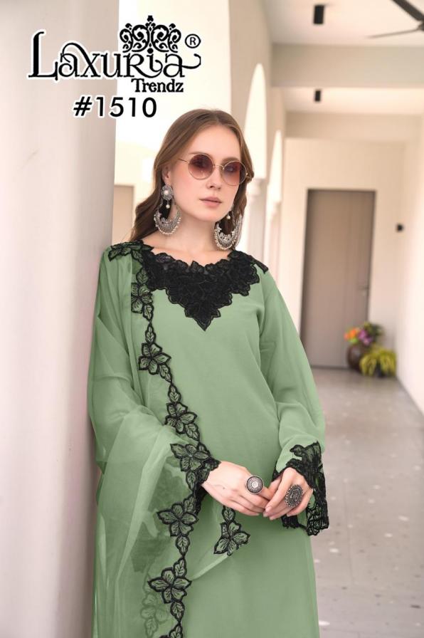 LAXURIA TRENDZ 1510 FOX READYMADE FASHIONABLE PAKISTANI SUITS