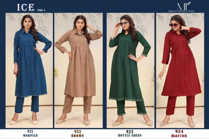 MOKSH ICE VOL-1 RINKAL COTTON SET COLLECTION