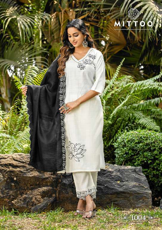 MITTOO ELITE WHOLESALE DESIGNER 3 PCS READY TO WEAR SUITS
