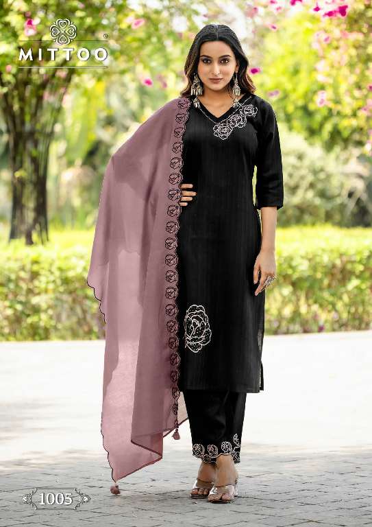 MITTOO ELITE WHOLESALE DESIGNER 3 PCS READY TO WEAR SUITS