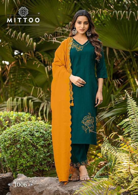 MITTOO ELITE WHOLESALE DESIGNER 3 PCS READY TO WEAR SUITS