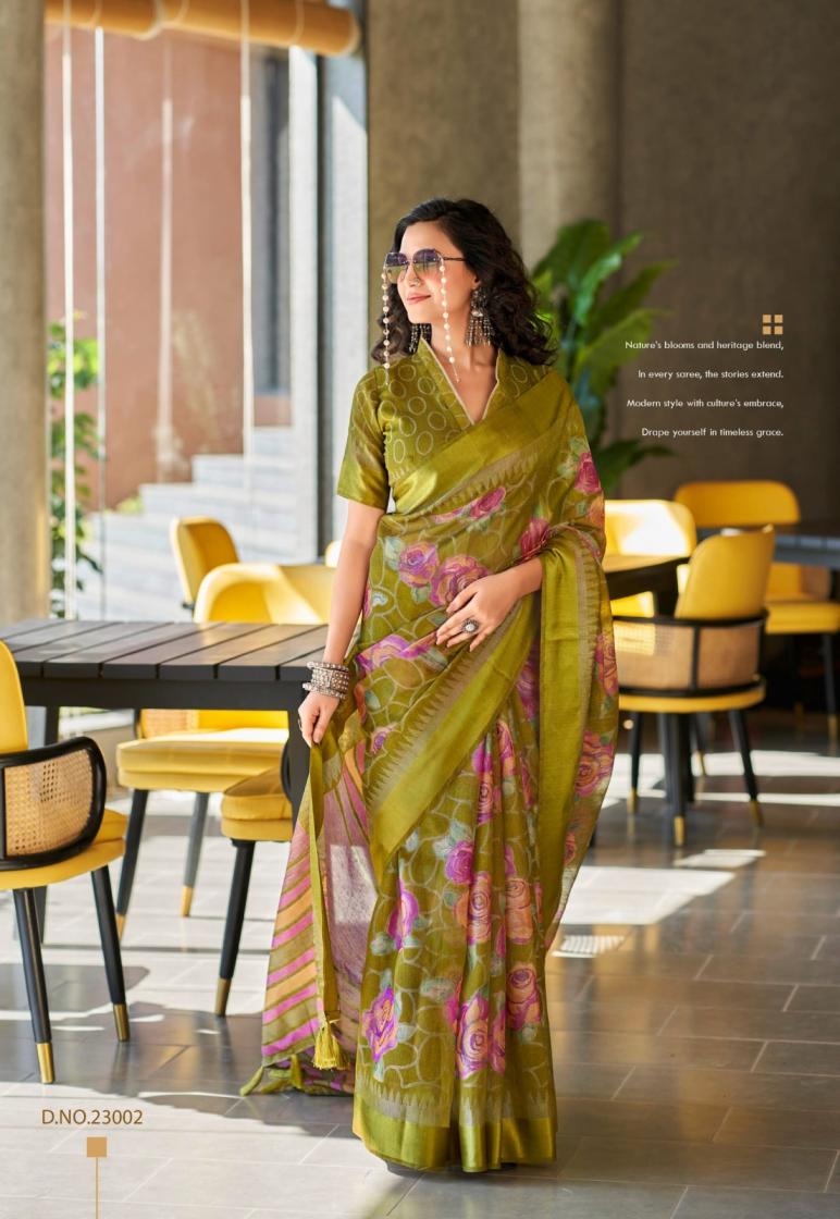 SIDDHARTH SILK MILLS LIBAS COTTON BRASSO SHOP TRENDY SAREE WHOLESALER