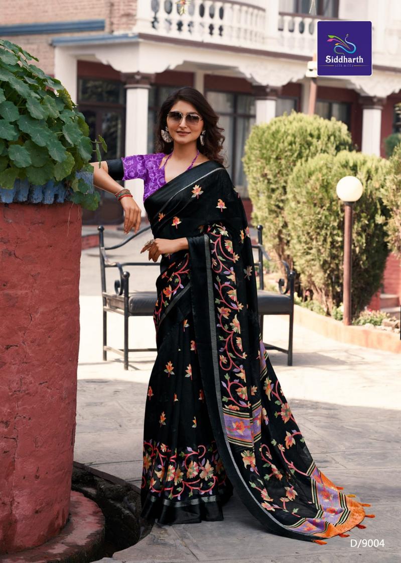 SIDDHARTH SILK MILLS SWEET MEMORIES COTTON BRASSO PRETTY SAREE EXPORTS