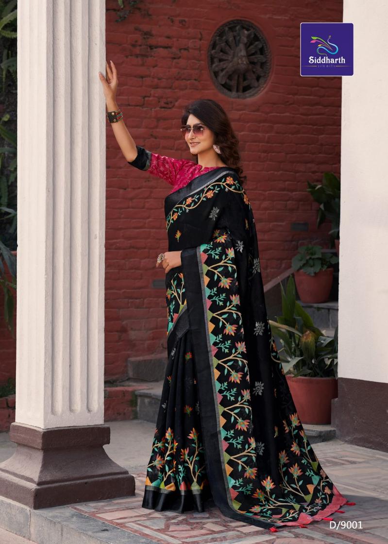 SIDDHARTH SILK MILLS SWEET MEMORIES COTTON BRASSO PRETTY SAREE EXPORTS