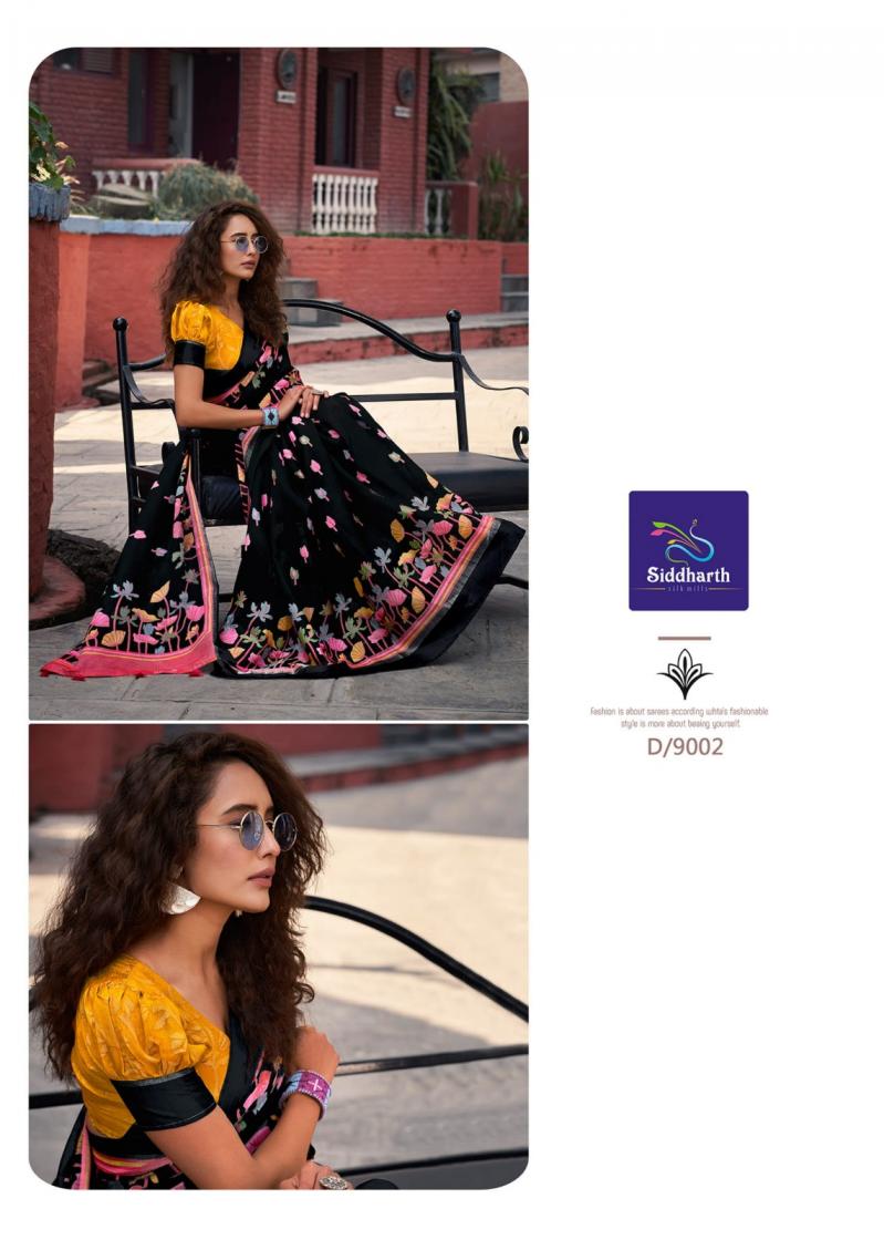SIDDHARTH SILK MILLS SWEET MEMORIES COTTON BRASSO PRETTY SAREE EXPORTS