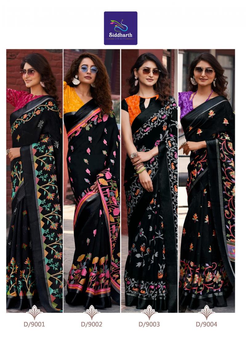 SIDDHARTH SILK MILLS SWEET MEMORIES COTTON BRASSO PRETTY SAREE EXPORTS
