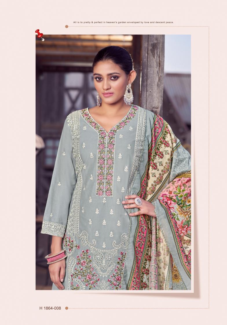 ALOK TABEER VOL 20 LAWN COMFORTABLE PAKISTANI DRESS MATERIAL
