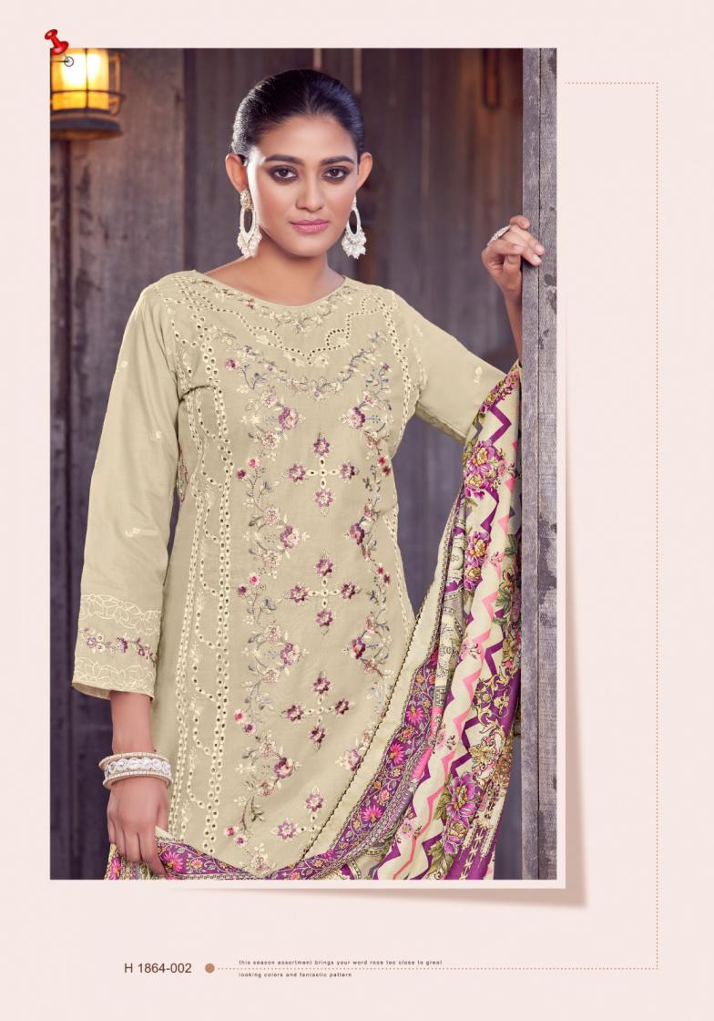 ALOK TABEER VOL 20 LAWN COMFORTABLE PAKISTANI DRESS MATERIAL
