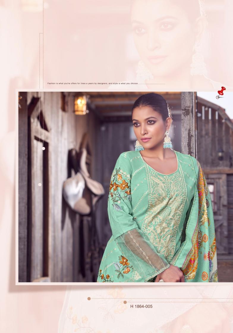 ALOK TABEER VOL 20 LAWN COMFORTABLE PAKISTANI DRESS MATERIAL