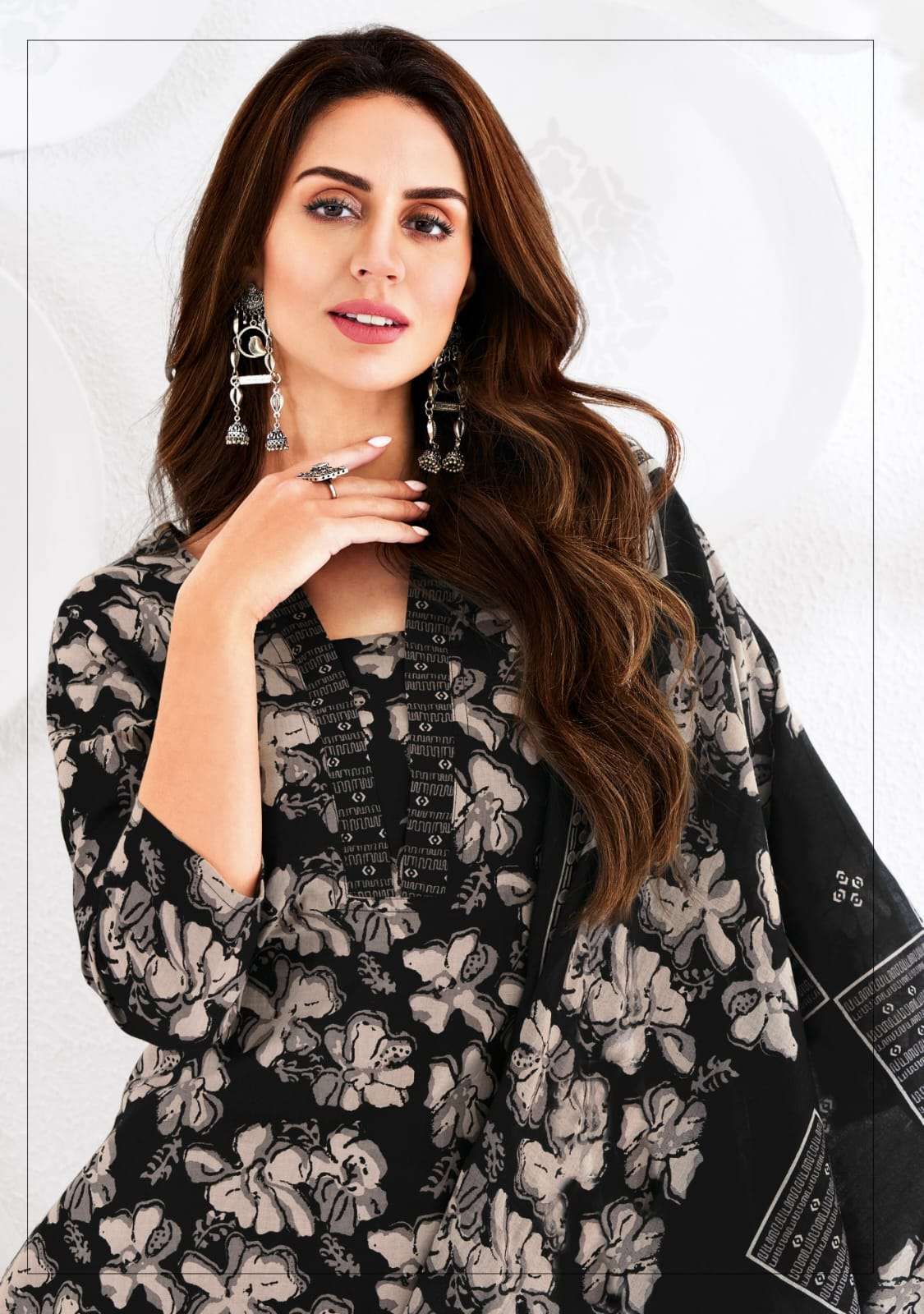 PREYASI VOL 10 BY SURYAJYOTI COTTON COMFORTABLE DRESS MATERIAL ONLINE