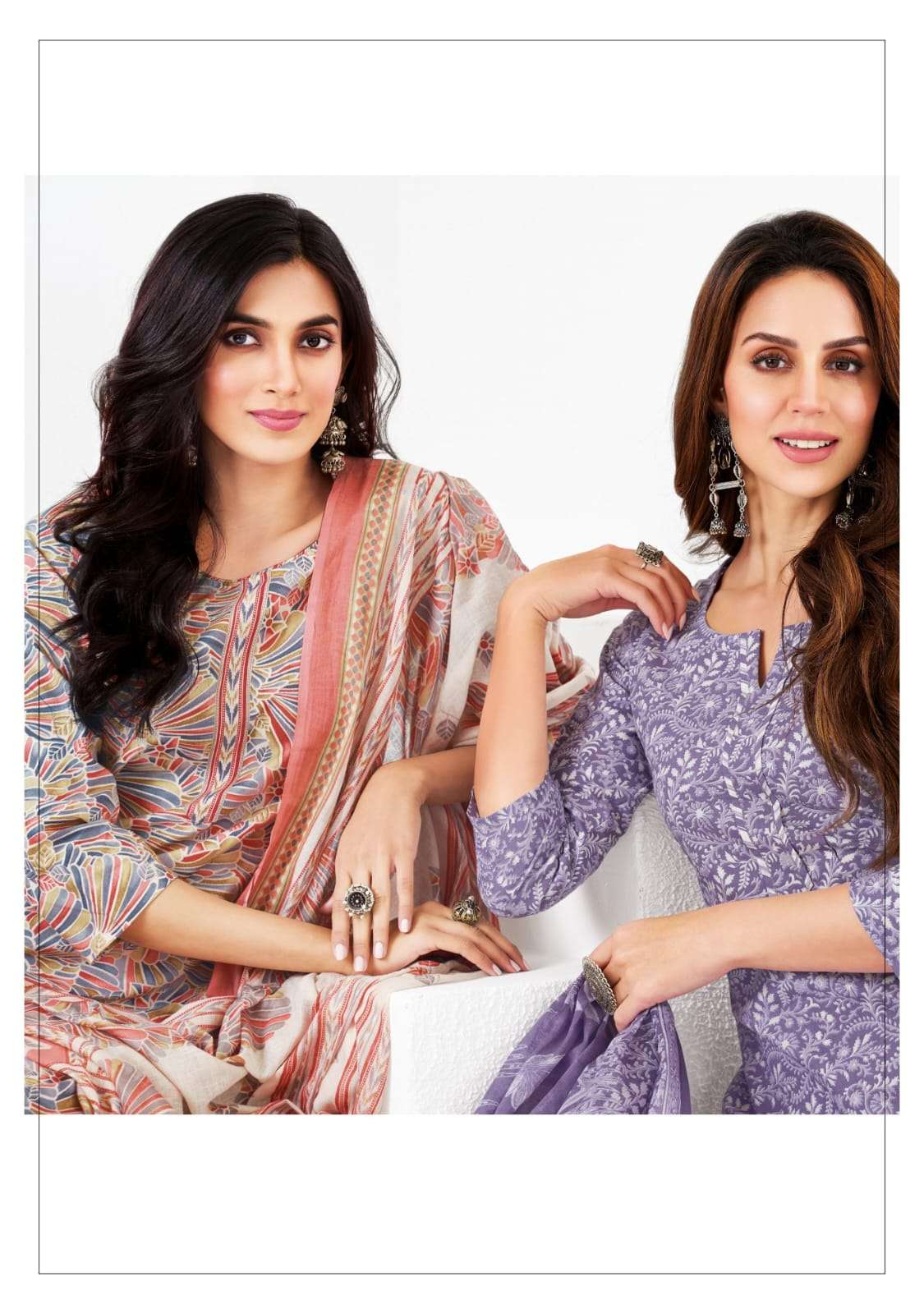 PREYASI VOL 10 BY SURYAJYOTI COTTON COMFORTABLE DRESS MATERIAL ONLINE