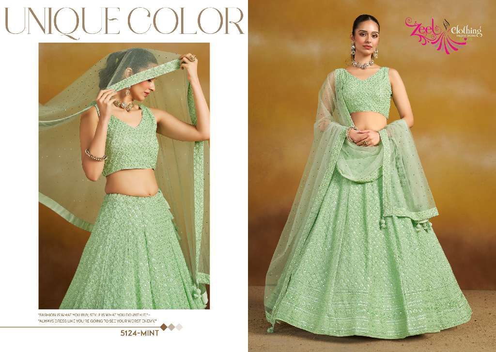 ZEEL CLOTHING PRESENTS FLORANCE VOL 2 WHOLESALE DESIGNER LEHEGAS FOR ANY OCCASIONS