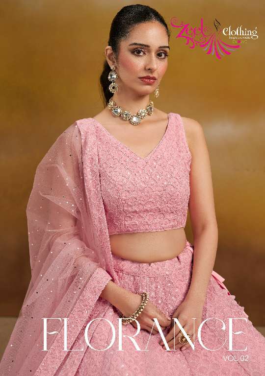 ZEEL CLOTHING PRESENTS FLORANCE VOL 2 WHOLESALE DESIGNER LEHEGAS FOR ANY OCCASIONS