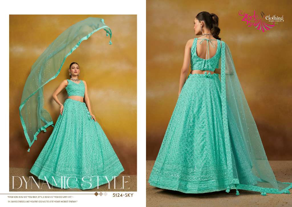 ZEEL CLOTHING PRESENTS FLORANCE VOL 2 WHOLESALE DESIGNER LEHEGAS FOR ANY OCCASIONS