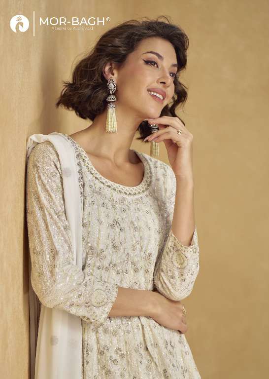 MOR BAGH BY AASHIRWAD JHANSI WHOLESALE GEORGETTE DESIGNER SALWAR KAMEEZ