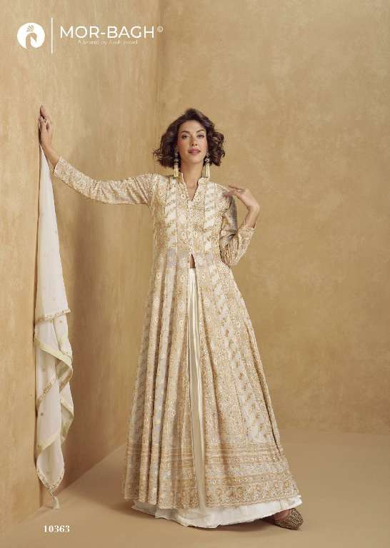 MOR BAGH BY AASHIRWAD JHANSI WHOLESALE GEORGETTE DESIGNER SALWAR KAMEEZ