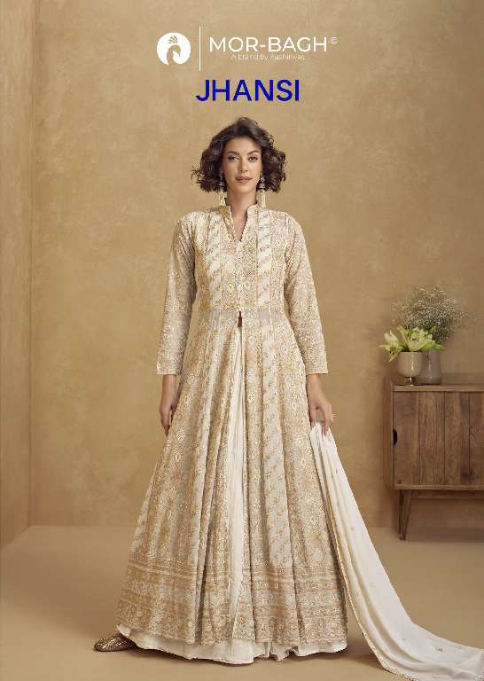 MOR BAGH BY AASHIRWAD JHANSI WHOLESALE GEORGETTE DESIGNER SALWAR KAMEEZ