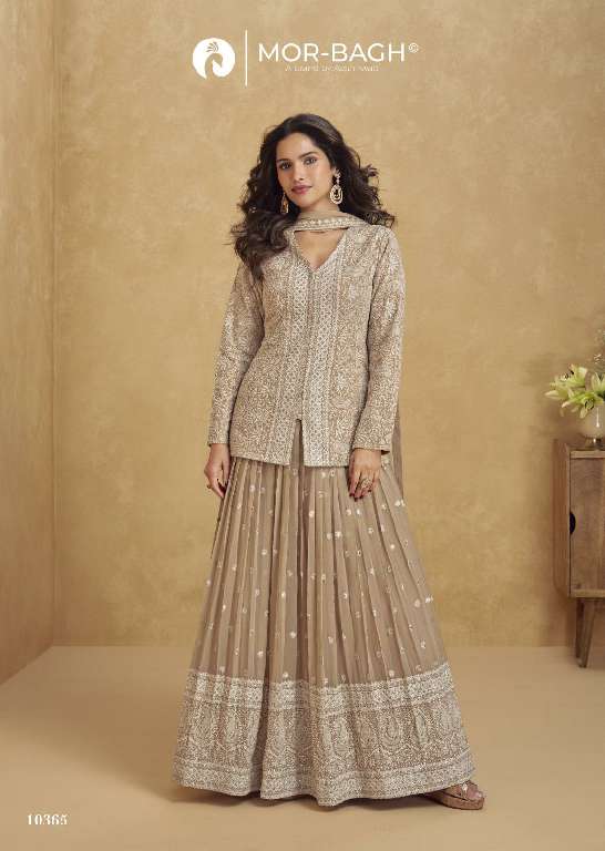 MOR BAGH BY AASHIRWAD JHANSI WHOLESALE GEORGETTE DESIGNER SALWAR KAMEEZ