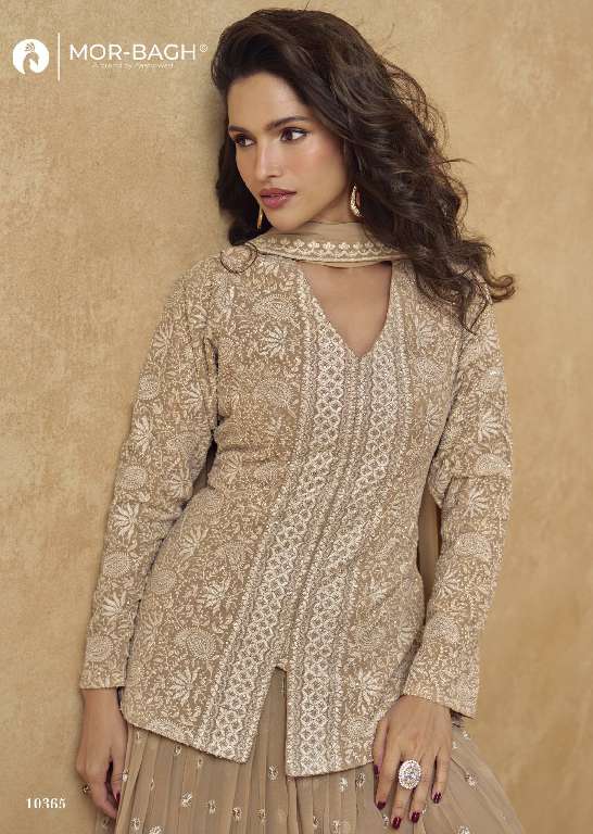 MOR BAGH BY AASHIRWAD JHANSI WHOLESALE GEORGETTE DESIGNER SALWAR KAMEEZ