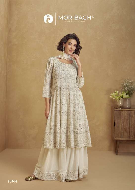 MOR BAGH BY AASHIRWAD JHANSI WHOLESALE GEORGETTE DESIGNER SALWAR KAMEEZ