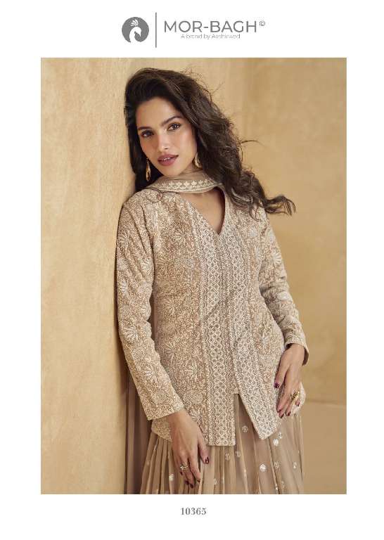 MOR BAGH BY AASHIRWAD JHANSI WHOLESALE GEORGETTE DESIGNER SALWAR KAMEEZ