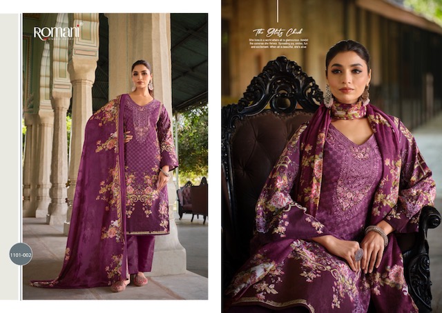 ROMANI PRESENTS AARZU VOL 17 HIT DESIGN SOFT COTTON PAKISTANI ETHNIC SALWAR SUIT