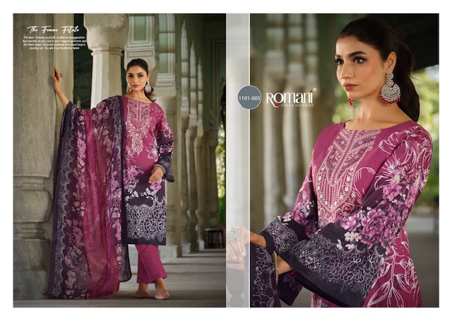ROMANI PRESENTS AARZU VOL 17 HIT DESIGN SOFT COTTON PAKISTANI ETHNIC SALWAR SUIT