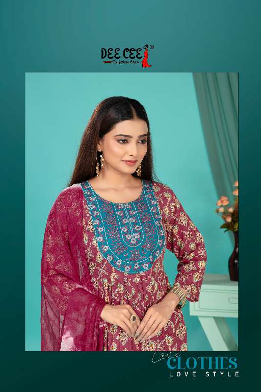 DEE CEE PRESENT SHFAY WHOLESALE READYMADE NAIRA PATTERN SUITS ONLINE