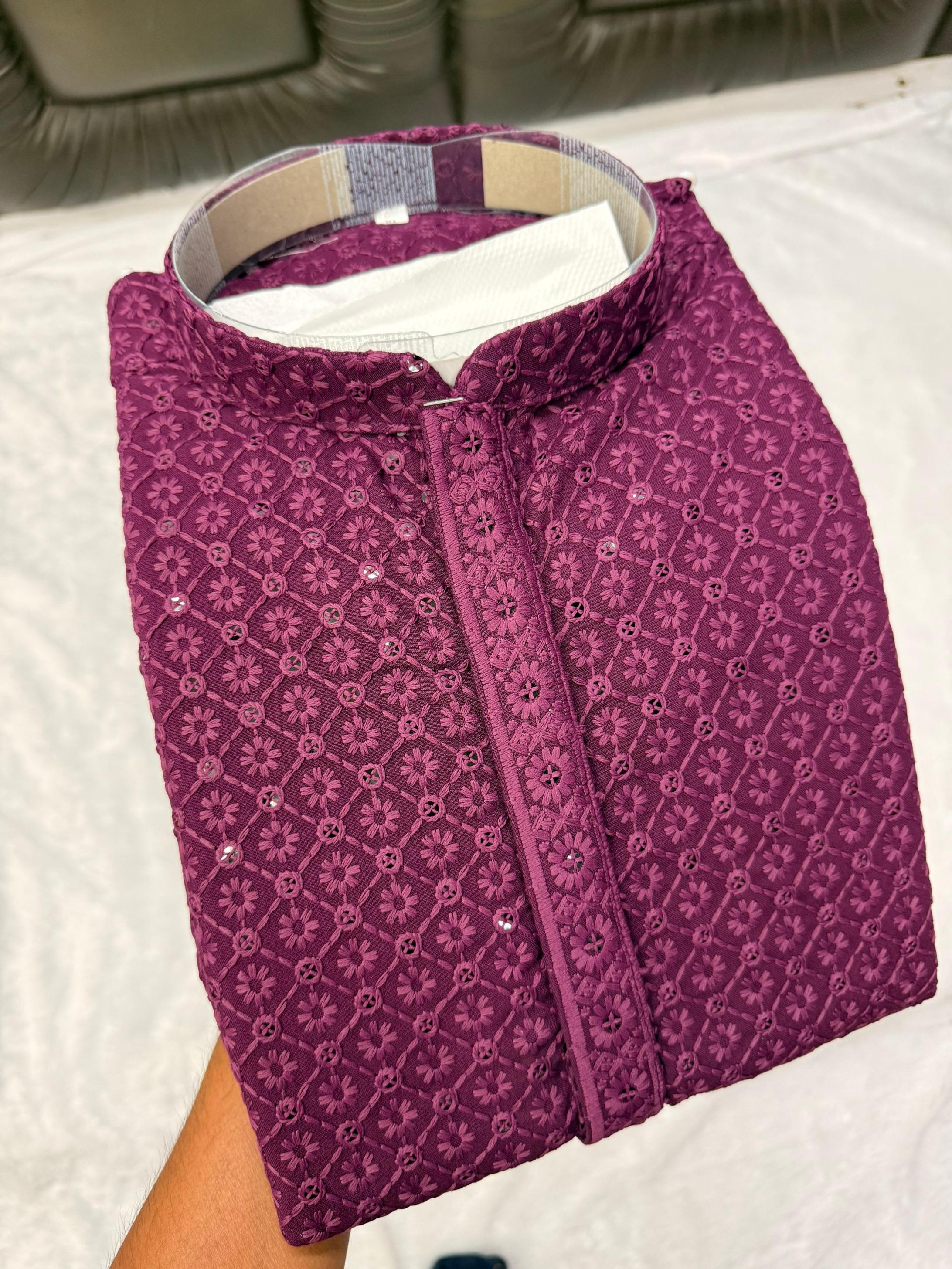SHAAB JI VOL 1 RAYON SHIFLLI READYMADE FASHIONABLE DESIGN MENS KURTA