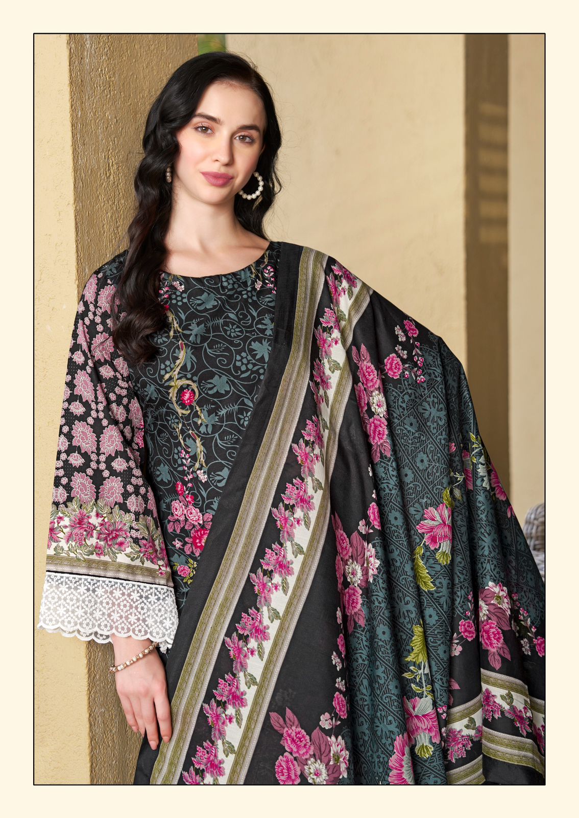 NAFISA SAFINA KARACHI SUITS VOL 14 PAKISTANI CASUAL WEAR DRESS MATERIAL