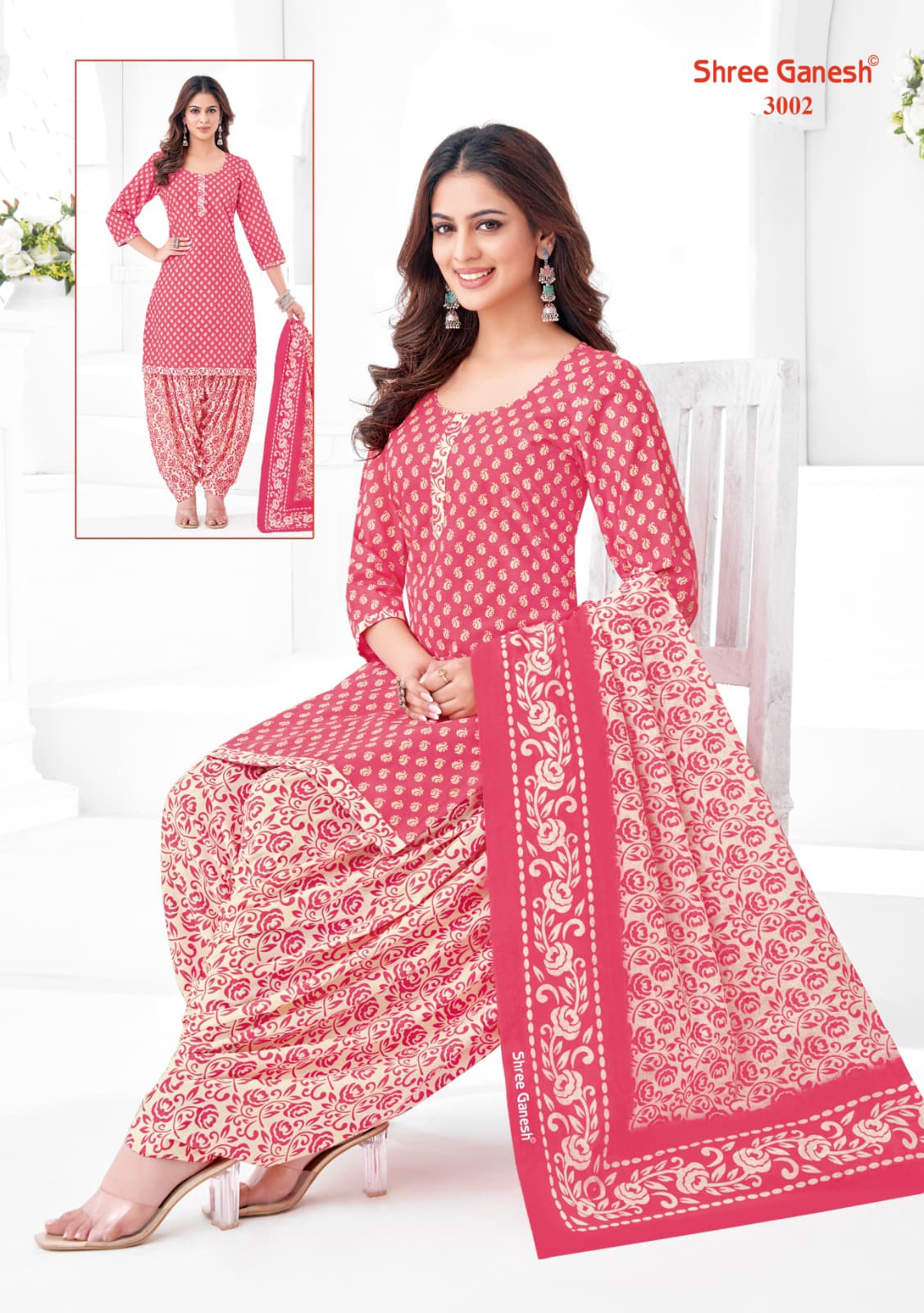 SHREE GANESH HANSIKA SPECIAL VOL-1 WHOLESALE PURE COTTON PRINTED DRESS MATERIAL