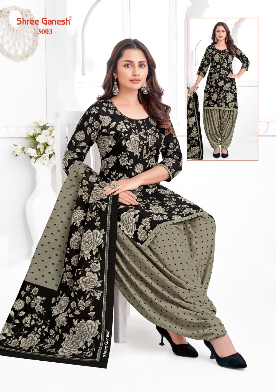 SHREE GANESH HANSIKA SPECIAL VOL-1 WHOLESALE PURE COTTON PRINTED DRESS MATERIAL