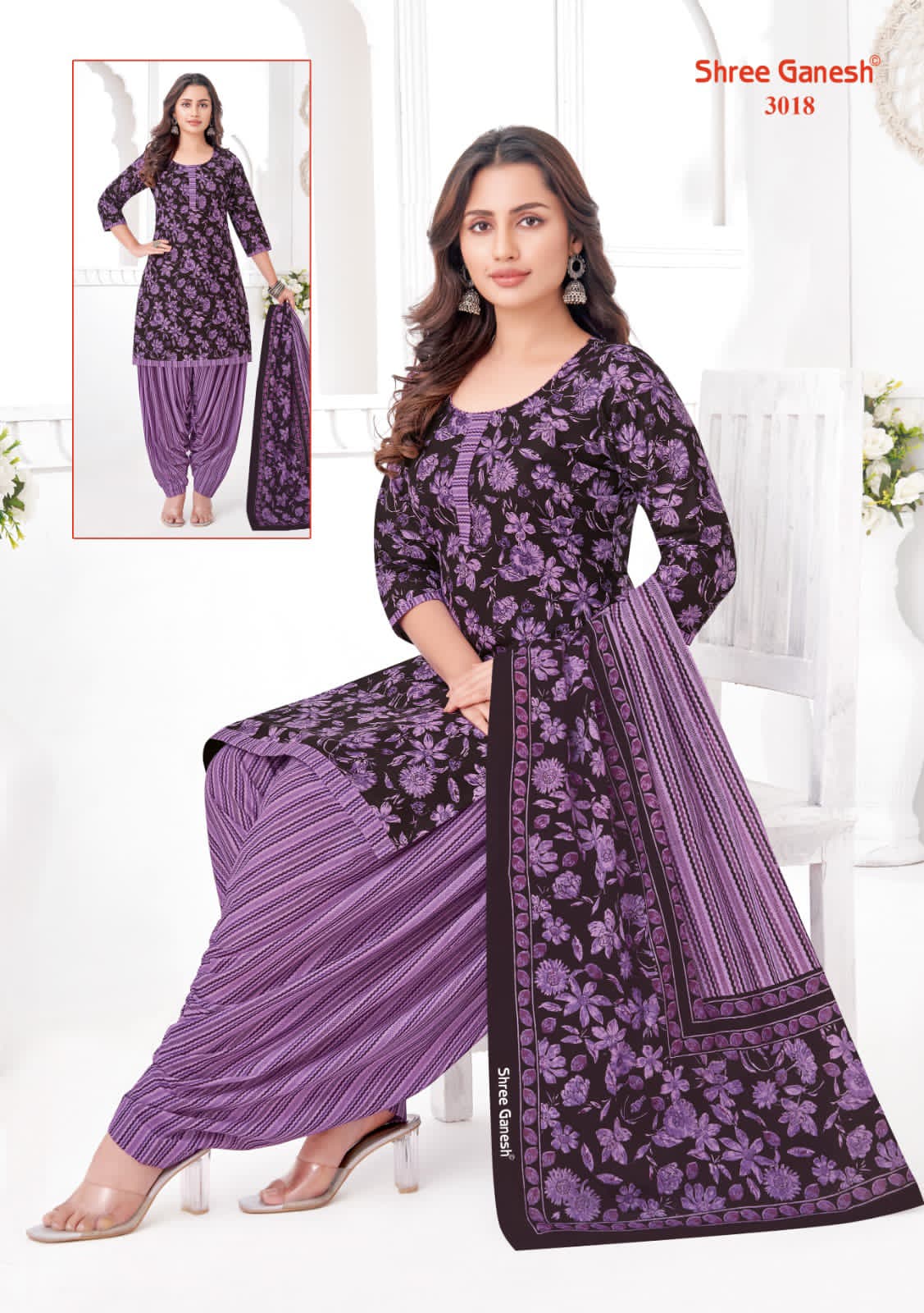 SHREE GANESH HANSIKA SPECIAL VOL-1 WHOLESALE PURE COTTON PRINTED DRESS MATERIAL