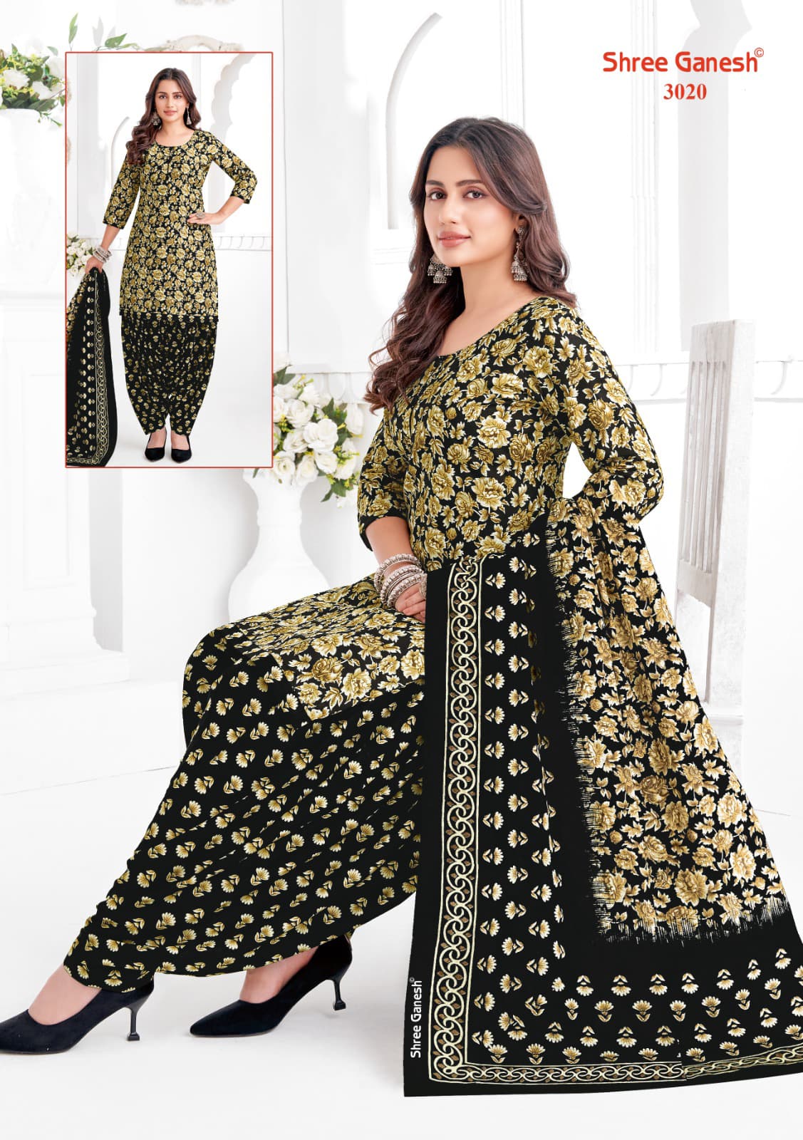 SHREE GANESH HANSIKA SPECIAL VOL-1 WHOLESALE PURE COTTON PRINTED DRESS MATERIAL