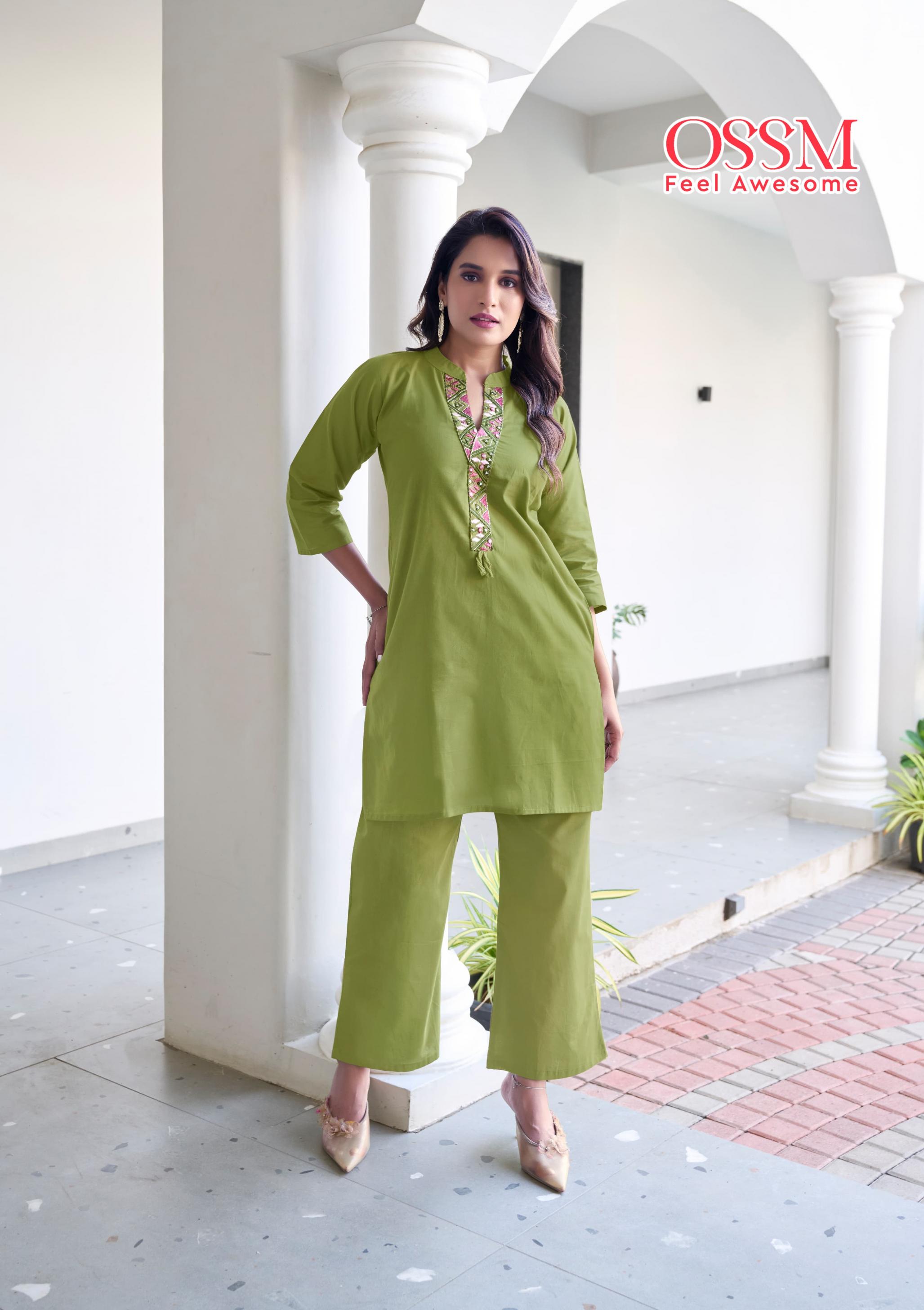 OSSM LAUNCH SARA FANCY COTTON CLAASIC CO-ORD SET