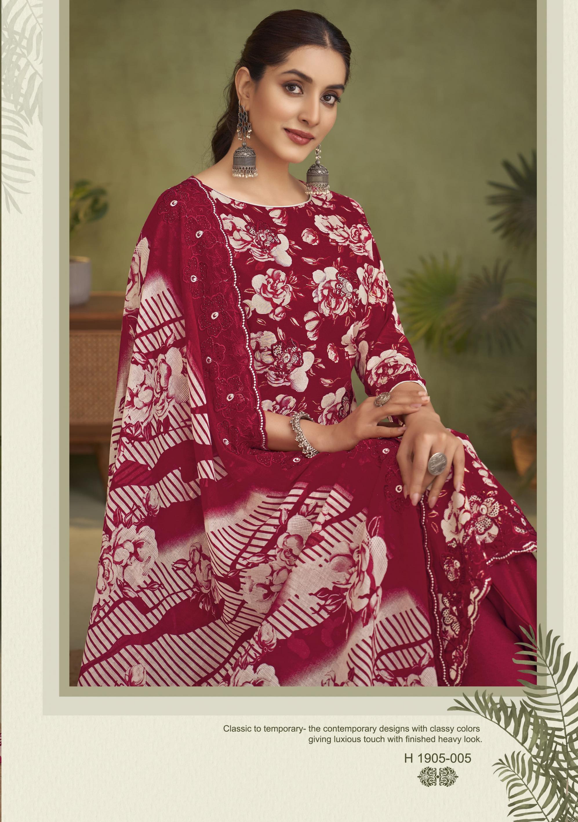 ALOK LAUNCH RAINBOW VOL 4 COTTON PAKISTANI STYLE SUIT FOR WOMEN
