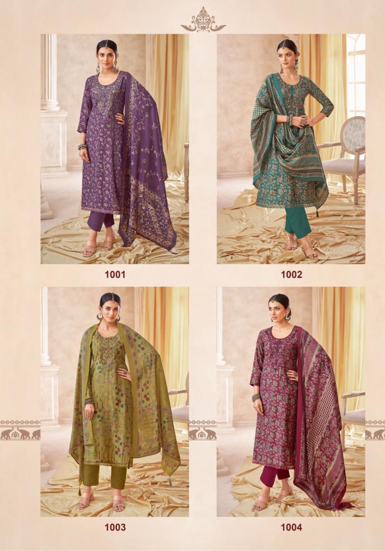 SURYAJYOTI PRESENT KESHA VOL 1 MODAL HEAVY STYLISH DRESS MATERIAL