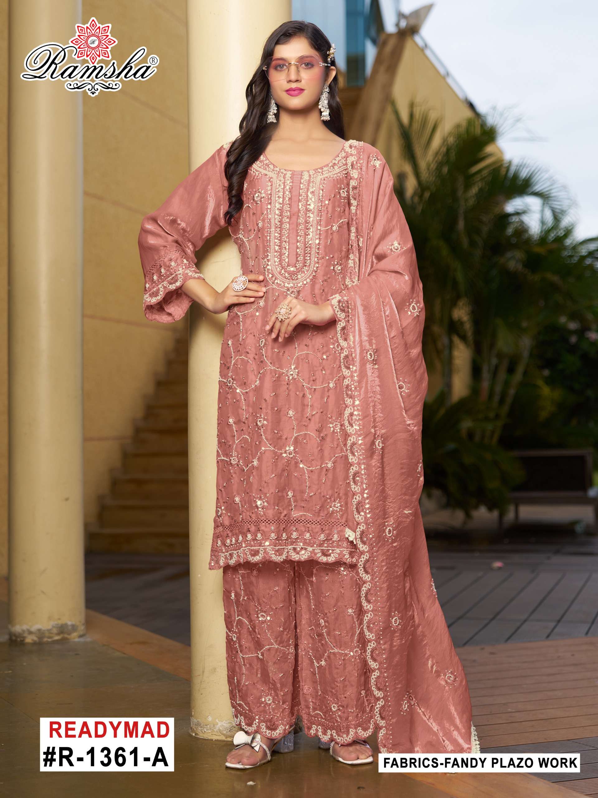 RAMSHA R-1361 NX READYMADE FANDY BEAUTIFUL 3 PC SET COLLECTION