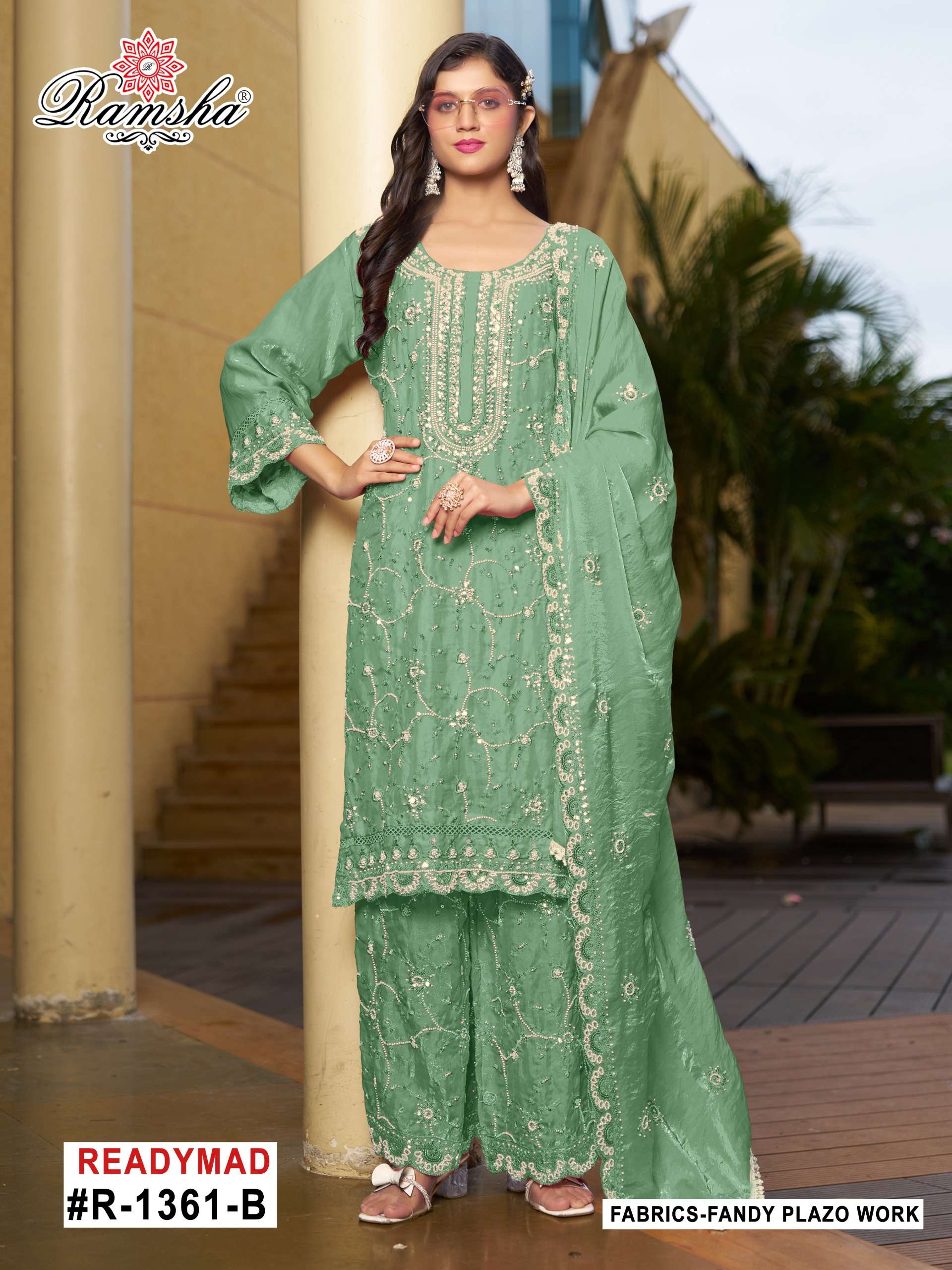 RAMSHA R-1361 NX READYMADE FANDY BEAUTIFUL 3 PC SET COLLECTION