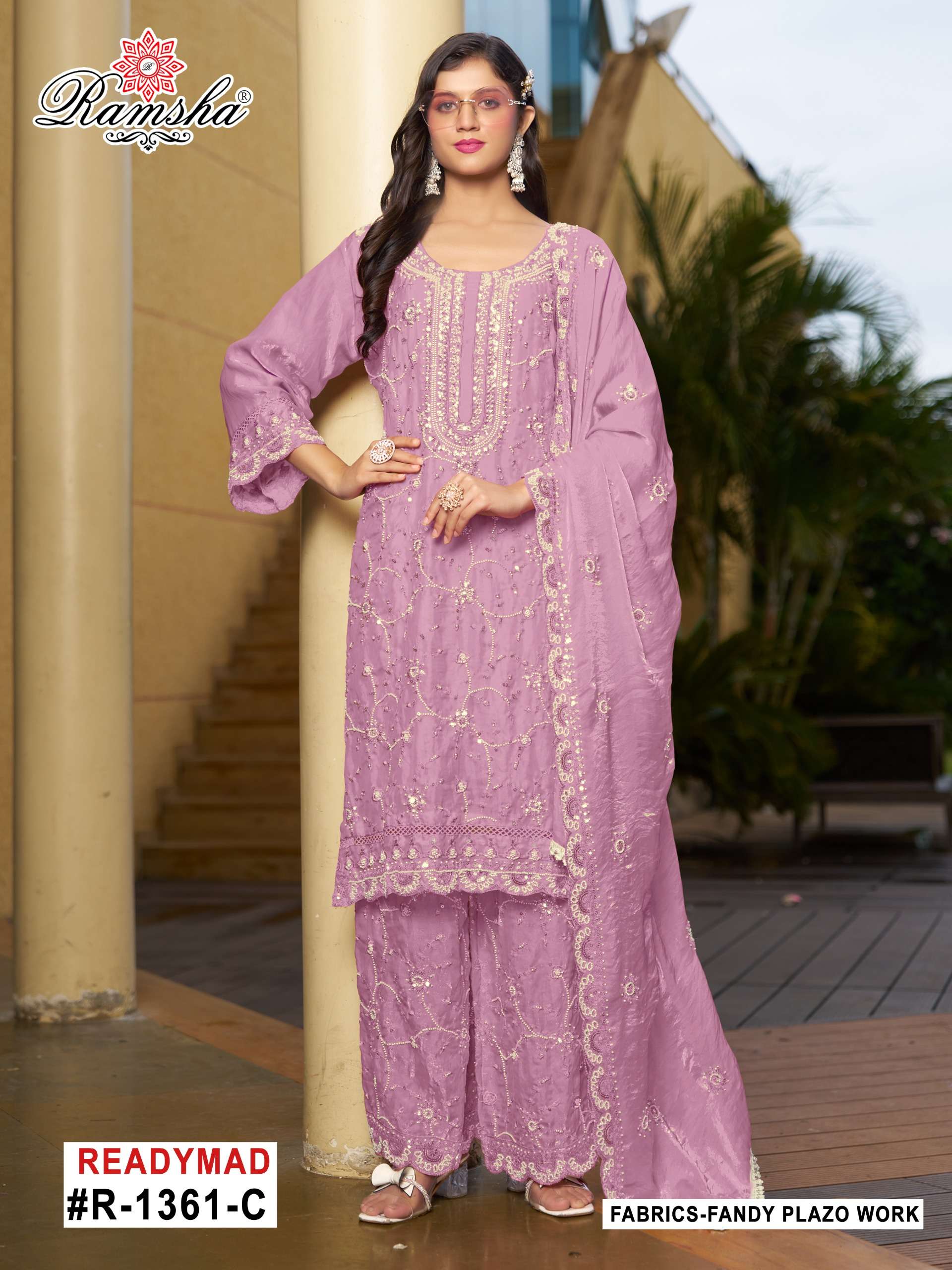 RAMSHA R-1361 NX READYMADE FANDY BEAUTIFUL 3 PC SET COLLECTION