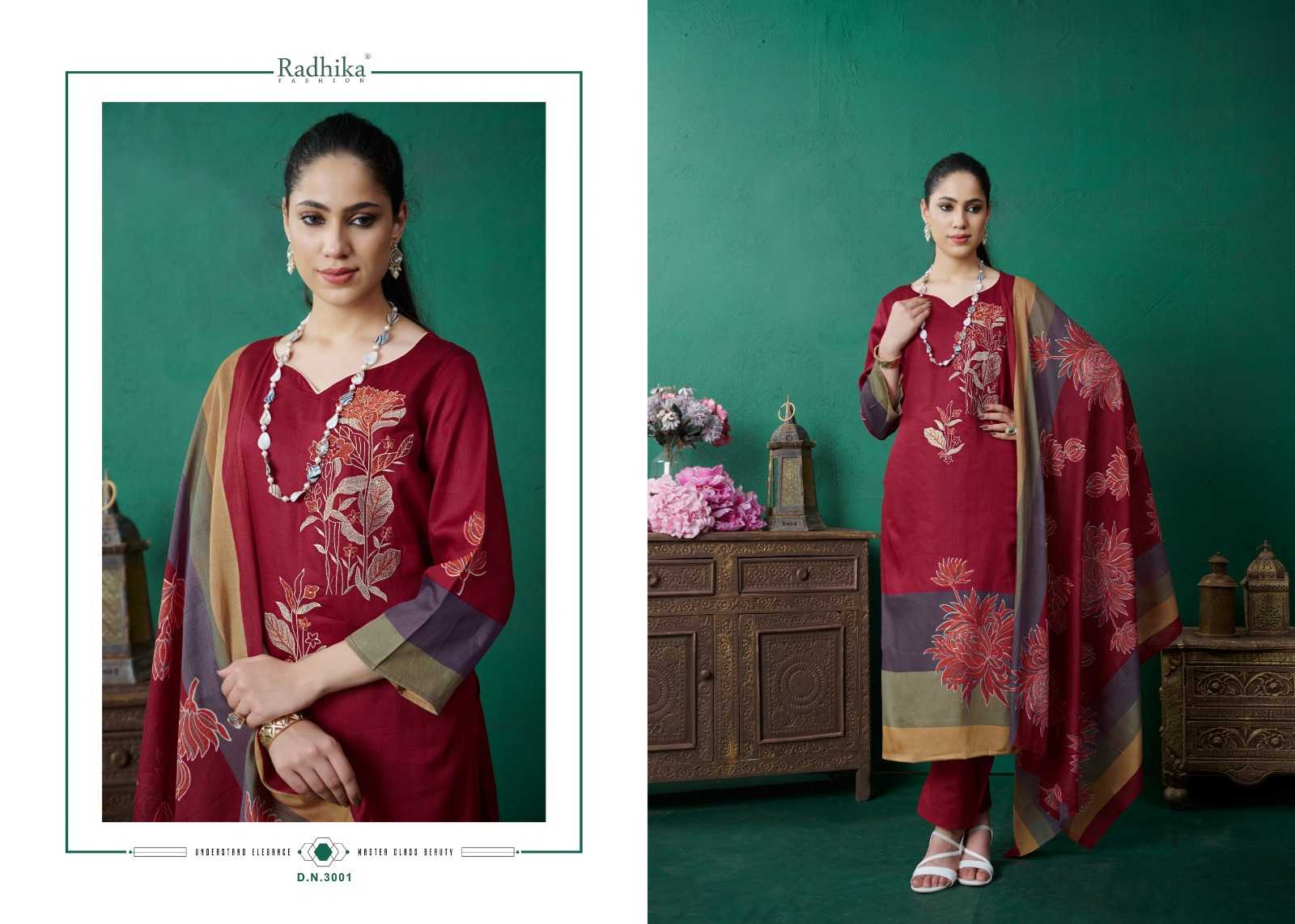 AZARA RADHIKA FASHION MAHEK JAAM COTTON SALWAR KAMEEZ