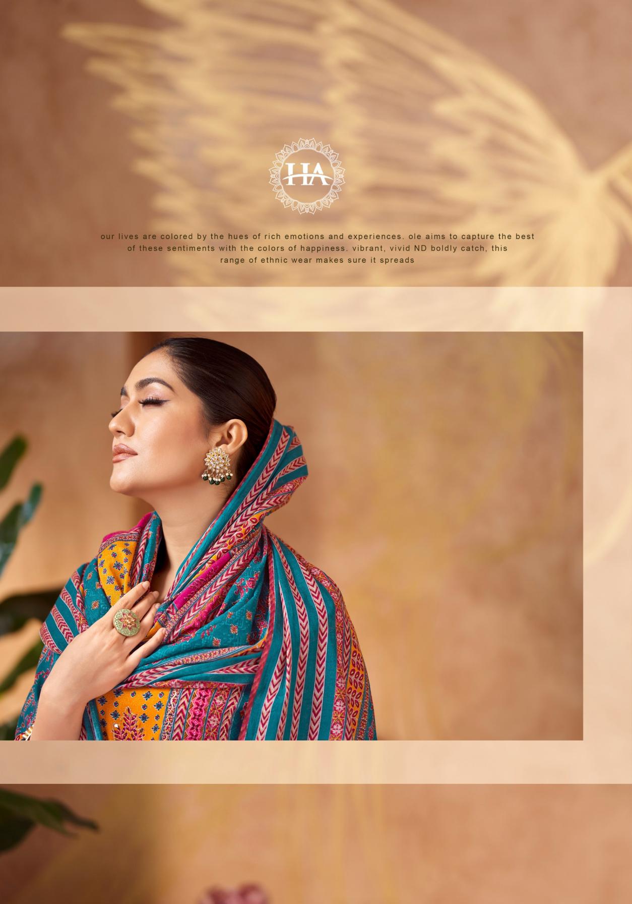 ALOK SUIT PRESENT SANA NOOR VOL 2 REYON EXCLUSIVE PRINT HAND WORKED SALWAR KAMEEZ